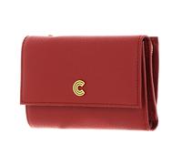 COCCINELLE Wallet Grained Leather Acero