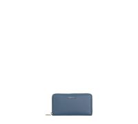 Coccinelle Pelle portafoglio Metallic Soft Wallet Grained Leather Deep Blue