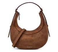 Coccinelle Whisper Borsa a spalla Vera Pelle 23.5 cm marrone