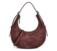 Coccinelle Whisper Borsa a spalla Vera Pelle 23.5 cm rosso