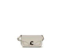 Coccinelle White Calf Leather Bos Taurus Shoulder Bag