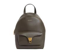 Coccinelle Pelle zaino per il tempo libero Beat Generatio Backpack Fango verde scuro