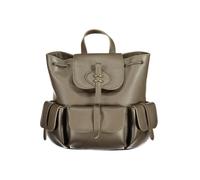 Coccinelle - Zaino Medio in Pelle Grana Saffiano - - Bags - Donna - Verde - ONE SIZE