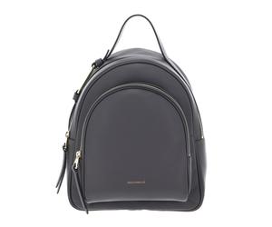 COCCINELLE zaino Malory Backpack Grained Leather S Grafite