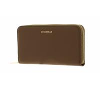 COCCINELLE Zip Wallet Grainy Leather Moss Green