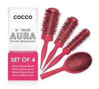 Cocco Aura Brush Set Pink 4pz - set di spazzole
