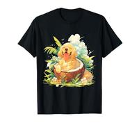 Cocco Cane Colorato Artwork Animal Art Floral Dog Lover Maglietta