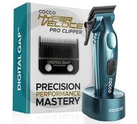 Cocco Tagliacapelli Hyper Veloce Pro - Lama in grafene, Motore CC, Metallico, Senza fili - Dark Teal