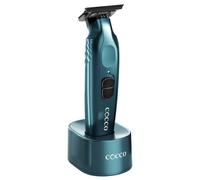 Cocco Hyperveloce Pro Trimmer Dark Teal - tagliacapelli rifinitore | Motore BLDC brushless ad alta coppia, wireless, design interamente in metallo, batteria agli ioni di litio