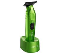 Cocco Hyperveloce Pro Trimmer Green - tagliacapelli rifinitore | Motore BLDC brushless ad alta coppia, senza fili, design interamente in metallo, batteria agli ioni di litio