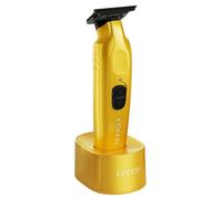 Cocco Hyperveloce Pro Trimmer Yellow - tagliacapelli rifinitore | Motore BLDC brushless ad alta coppia, senza fili, design interamente in metallo, batteria agli ioni di litio