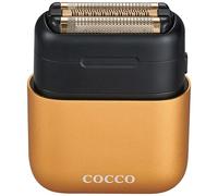 COCCO Imacto, rasoio igienico a tripla lama, oro, uso bagnato e asciutto, testina magnetica sostituibile, acceleratore intelligente, autonomia di 90 minuti