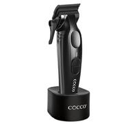Cocco® Veloce Pro Clipper Collection: tagliacapelli di precisione per professionisti - lama conica in grafene Ambassador Digital Gap™, motore CC ad alta coppia, completamente in metallo, senza fili