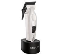 Cocco® Veloce Pro Clipper Collection: tagliacapelli di precisione per professionisti - lama conica in grafene Ambassador Digital Gap™, motore CC ad alta coppia, interamente in metallo, senza fili