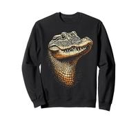 Coccodrillo Alligatore Rettili Croc Alligatori Coccodrilli Felpa