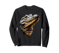 Coccodrillo Alligatore Rettili Croc Alligatori Coccodrilli Felpa