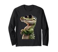 Coccodrillo Alligatore Rettili Croc Alligatori Coccodrilli Maglia a Manica