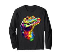 Coccodrillo Alligatore Rettili Croc Alligatori Coccodrilli Maglia a Manica