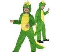Coccodrillo Costume Tutti IN Uno Ragazzi Peter Pan Libro Giorno Età 4-12