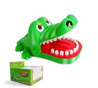 Coccodrillo Gioco Croco Doc Gioco Giocattolo Denti Coccodrillo, Abilità di azione per gioco di famiglia, Metti alla prova la tua felicità, per bambini, gioco di famiglia, gioco di festa (verde-L)