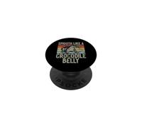 Coccodrillo liscio come un coccodrillo PopSockets PopGrip Adesivo