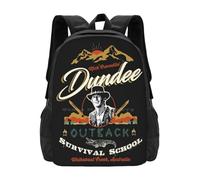 Coccodrillo Outback Sopravvivenza Scuola Zainetto Zaino Borse Moda Borse Anni '80 Film Australia Mick Cult Classico