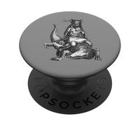 Coccodrillo re delle ombre PopSockets PopGrip Adesivo