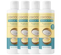 Coccola Maschera Ricci 800 ml con Cheratina e Cocco | Trattamento Professionale, Nutriente, Lucido, Anti-Crespo