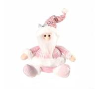 Coccolatevi questa stagione con questi adorabili 3 pezzi di comodi giocattoli di peluche (Babbo Natale e alci) a soli 25 cm (Babbo Natale)