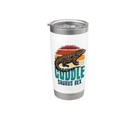 Coccole Saurus Rex Tegu Pet Bicchiere termico in acciaio inox doppia parete