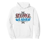 Coccole Tempo Freddo Fuori Inverno nevicata Stagione Amante Felpa con Cappuccio