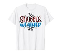 Coccole Tempo Freddo Fuori Inverno nevicata Stagione Amante Maglietta