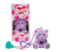 Coccolotti Love&Tell 4ever - Orsetto Lilla, Con Funzione Registrazione e Portachiavi Charm, Animali Interattivi Giocattolo,Per Bambini 4 Anni +, Giochi Preziosi
