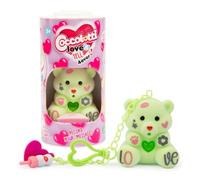 Coccolotti Love&Tell 4ever - Orsetto Verde, Con Funzione Registrazione e Portachiavi Charm, Animali Interattivi Giocattolo,Per Bambini 4 Anni +, Giochi Preziosi