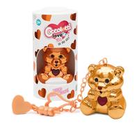 Coccolotti, Orsacchiotto interattivo Oh My Gold!, Effetti sonori e luminosi, Modello Bronzo, per Bambini dai 3 anni, CCL452