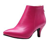 Cocey Donna Dress Stivaletti con Tacco Invernale Party Scarpe, Fucsia, 39 EU