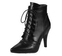 Cocey Stivaletti Eleganti con Lacci da Donna con Stiletto e Punta a Punta