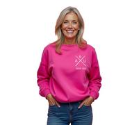 Cocholate | Felpa personalizzata con ricamo | Regalo originale personalizzato | Ideale per festa del papà, festa della mamma, San Valentino, amici, Modello Aspas Donna, X-Large