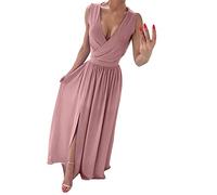 Cocila Abito Lungo Estivo Bianco Vestito Donna Elegante Floreale Vestiti per Le Feste Natalizie Vestiti Midi Donna Estivi Abiti Midi Donna Eleganti Tubini Ragazza Discoteca