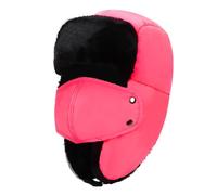 Cocila And Warm Outdoor Windproof Neck Hat Thicken Riding Solid Winter Adult Hats Casquette (Pink One Size) Cappelli per Pioggia Uomo Cappello Termico Uomo Berretto Impermeabile Pioggia Bandana