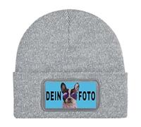 Cocila Autumn And Winter Men's Circular Printed Wool Warm Knit Hat Cappello Visiera Turchese (Grey One Size) Sottocasco Moto Cotone Uomo dal Giallo Costume Cuffia E Guanti Donna con Invernale