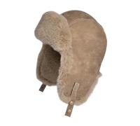 Cocila Autumn And Winter Thick Warm Lei Feng Hat Female Couple with Velvet Ear Riding Cold Berretti Invernali (Gold One Size) Cappello con Visiera Donna Invernale Berretta in Pile Uomo Cuffia da