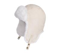 Cocila Autumn And Winter Thick Warm Lei Feng Hat Female Couple with Velvet Ear Riding Cold Berretti Invernali (Beige One Size) Cappello Invernale Bambini Berretto E Guanti Donna Invernale