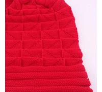 Cocila Berretto da Baseball Lavorato A Maglia Rd Caldo Donna di Lana Berretti all'Uncinetto Invernali Capello (Red One Size) Cappelli strani Donna con Bluetooth Cappello Bimba 1 Anno Cappellini