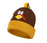 Cocila Berretto Da Corsa Per Tacchini Berretto Del Ringraziamento Pompon Uomo E Donna Indossare Costume Gioco Di Ruolo Cappellini Feste Di (Khaki One Size) Cappellino Con Visiera Con Visiera