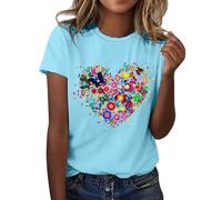 Cocila Blusa Bianca Donna in Saldo Camicie Donne Offerta Blusa Donna Elegante Curvy Estiva Camicette Verdi Maglia Intima Mezza Manica Magliette Palestra Cotone Magenta Maglietta Corta Fucsia Beige