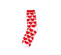 Cocila Calze Da Neve Breast Cancer Awareness Socks Ribbon Soft Ankle Crew Autoreggenti Compressione Graduata Senza Punta Red One Size Calzini Donna Cotone Filo Di Scozia Corte Elastico Corti Con