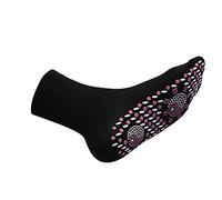 Cocila Calze Da Neve Dolore Di Sollievo Tourmalina Riscaldamento Calzini Auto Unisex Caldi Cose Che 5 Utili Per (Black, One Size) Cotone Donna Corti Corte Senza Elastico Estive Caldo Filo Scozia