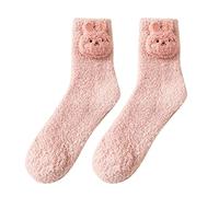 Cocila Calze Uomo Donna Di Animali 1 Lady Print Pattern Donne Coppia Confortevoli Cotone Casuale Spiritose Pink One Size Elastiche Calzini Senza Elastico Filo Scozia Corte Corti Leggeri Estive
