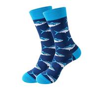 Cocila Calze Uomo Donna Lunghe Stampa Calzini Per Le Donne Ragazze Modello Colorato Novità Carino Maglioni Natalizi Divertenti Coppia B One Size Cotone Caldo Senza Elastico Filo Di Scozia